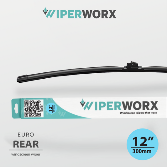 Wiper Worx Rear Euro Wiper 12" / 300mm