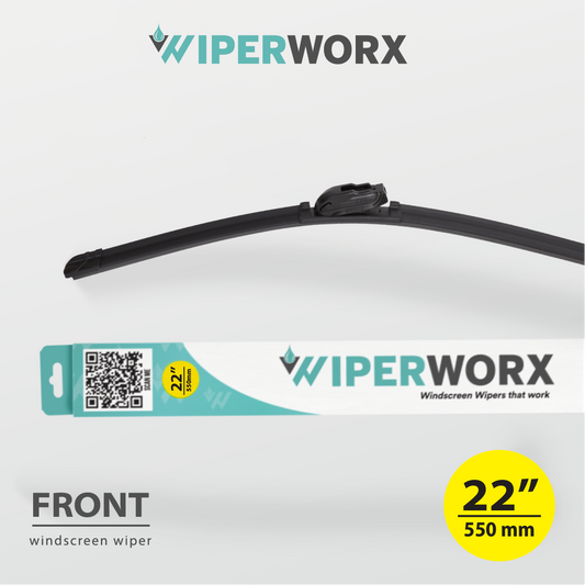Wiper Worx Front Wiper 22" / 550mm